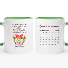 Charger l'image dans la galerie, Tasse de voyage personnalisé, Gobelet Saint-Valentin Cadeaux pour couple, LGBT, Couple main dans la main