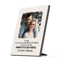 Charger l'image dans la galerie, Gobelet personnalisé, cadeau pour fête des pères, Tumbler photo personnalisée À mon fils de la part de maman