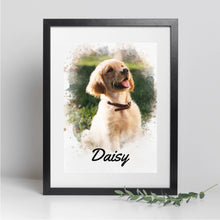 Charger l'image dans la galerie, Poster personnalisé d'animal de compagnie, cadeau pour propriétaire d'animal, nouveau animal, souvenir pour animal de compagnie