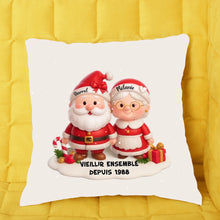 Charger l'image dans la galerie, Père Noël Personnalisés Ornements, Décoration de Noël Cadeaux Pour Couple, Grand-père, grand-mère, Vieillir ensemble
