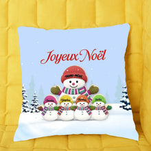 Charger l'image dans la galerie, Noms d'enfants Bonhomme de neige Personnalisés Ornements, Décoration de Noël Cadeaux Pour Grand-mère, grand-père