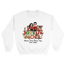 Charger l'image dans la galerie, Effet 3D Famille Noms Mug Personnalisés, Noël Cadeaux Pour Couple, Maman, Papa, Chiens, Chats, Joyeux Noël