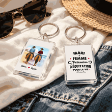 Charger l'image dans la galerie, Rectangular Keyring MK 7