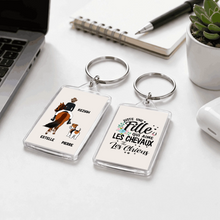 Charger l'image dans la galerie, Rectangular Keyring MK 9