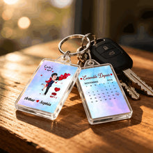 Charger l'image dans la galerie, Rectangular Keyring MK 8