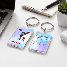Charger l'image dans la galerie, Rectangular Keyring MK 9