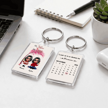 Charger l'image dans la galerie, Rectangular Keyring MK 9
