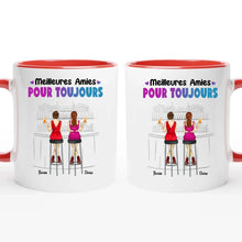 Charger l'image dans la galerie, Jusqu'à 6 filles, Porte-clés acrylique personnalisé meilleure amie, femme meilleures amies, meilleures amies pour la vie