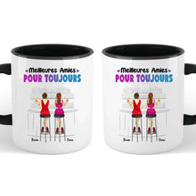 Charger l'image dans la galerie, Jusqu'à 6 filles, Porte-clés acrylique personnalisé meilleure amie, femme meilleures amies, meilleures amies pour la vie