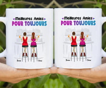 Charger l'image dans la galerie, Jusqu'à 6 filles, Porte-clés acrylique personnalisé meilleure amie, femme meilleures amies, meilleures amies pour la vie
