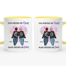 Charger l'image dans la galerie, Jusqu'à 3 filles, noms et arts personnalisés, Porte-clés acrylique personnalisé meilleure amie, femme meilleures amies, sœurs de cœur