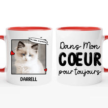Charger l'image dans la galerie, Porte-clés acrylique personnalisé chien chat animaux, Photo des animaux, papa chat, mug papa chat, papa chien