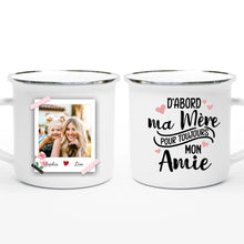 Charger l'image dans la galerie, Porte-clés acrylique personnalisé maman, Photo de la mère et de la fille, Cadeaux pour la fête des mères