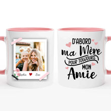 Charger l'image dans la galerie, Porte-clés acrylique personnalisé maman, Photo de la mère et de la fille, Cadeaux pour la fête des mères
