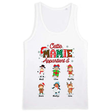 Charger l'image dans la galerie, Jusqu'à 12 petits-enfants, mots mêlés Mug personnalisé pour grand-mère, Tasse de Noël pour mamie