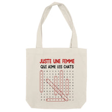 Charger l'image dans la galerie, Jusqu'à 9 chats, mots mêlés mug personnalisé chat, Tasse Juste une fille/femme qui aime les chats
