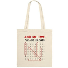 Charger l'image dans la galerie, Jusqu'à 9 chats, mots mêlés mug personnalisé chat, Tasse Juste une fille/femme qui aime les chats