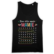 Charger l'image dans la galerie, Mots mêlés T-shirt personnalisé noms, cadeau grand-mère Maman mamie, Bénie d'être appelée