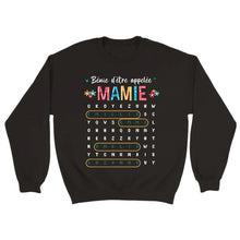 Charger l'image dans la galerie, Mots mêlés T-shirt personnalisé noms, cadeau grand-mère Maman mamie, Bénie d'être appelée