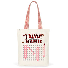 Charger l'image dans la galerie, Mots mêlés Sweatshirt personnalisé noms, cadeau grand-mère Maman mamie, J’aime être appelée Mamie