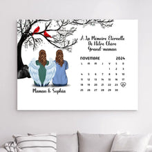 Charger l'image dans la galerie, Calendrier Bloc acrylique personnalisée Mémorial Sympathie Cadeau, commémorer le décès d'un père, mère, grand-père, grand-mère
