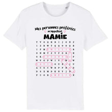 Charger l'image dans la galerie, Mots mêlés Sweatshirt personnalisé noms, cadeau grand-mère Maman mamie, Mes personnes préférées m'appellent
