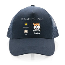 Charger l'image dans la galerie, Jusqu'à 4 chiens, Casquette personnalisée, maman de chien, casquette femme, cadeau de fête des mères, Femme simple café