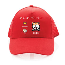 Charger l'image dans la galerie, Jusqu'à 4 chiens, Casquette personnalisée, maman de chien, casquette femme, cadeau de fête des mères, Femme simple café