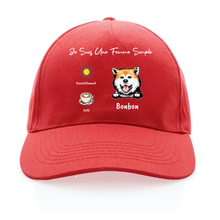 Charger l'image dans la galerie, Jusqu'à 4 chiens, Casquette personnalisée, maman de chien, casquette femme, cadeau de fête des mères, Femme simple café