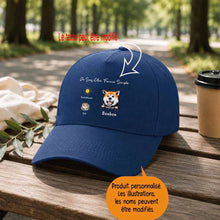 Charger l'image dans la galerie, Jusqu'à 4 chiens, Casquette personnalisée, maman de chien, casquette femme, cadeau de fête des mères, Femme simple café