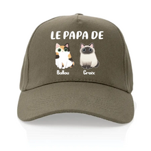 Charger l'image dans la galerie, Jusqu'à 4 chats, Casquette camionneur personnalisée maman de chat, cadeau pour femme, fête des mères, fille qui aime les chats