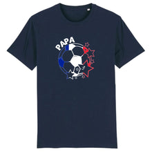 Charger l'image dans la galerie, Football français T-shirt personnalisés enfants noms, cadeau grand-père, papy, papa, fête des pères, Ballon De Football Avec Étoiles