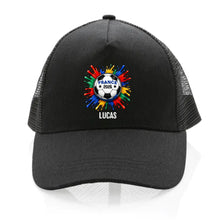 Charger l'image dans la galerie, Football 2026 Casquette personnalisés nom et photo, cadeau pour femme, homme, amateurs de football, world football cup