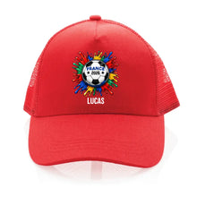 Charger l'image dans la galerie, Football 2026 Casquette personnalisés nom et photo, cadeau pour femme, homme, amateurs de football, world football cup