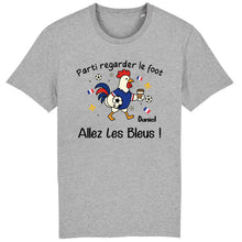 Charger l'image dans la galerie, Football France T-Shirt personnalisés nom et photo, cadeau pour femme, homme, dog, cat, horse, rabbit, coq