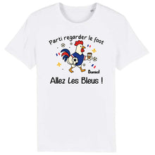 Charger l'image dans la galerie, Football France T-Shirt personnalisés nom et photo, cadeau pour femme, homme, dog, cat, horse, rabbit, coq