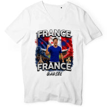 Charger l'image dans la galerie, Football T-Shirt personnalisés nom et photo, cadeau pour femme, homme, amateurs de football, world football cup, Foot Avec Nation