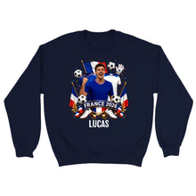 Charger l'image dans la galerie, Football T-Shirt personnalisés nom et photo, cadeau pour femme, homme, amateurs de football, world football cup 2026