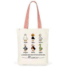 Charger l'image dans la galerie, T-Shirt Personnalisé L'Équipe des Petites Oies de Mamie – Cadeau Halloween pour Grand-Mère et Petits-Enfants