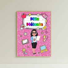 Charger l'image dans la galerie, Enseignante Carnet de notes personnalisée, Cadeaux pour la fête des enseignants, Cadeau de rentrée pour les enseignants