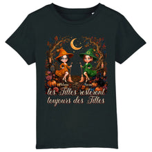 Charger l'image dans la galerie, T-Shirt Halloween Personnalisé Les Filles Resteront Toujours des Filles – Cadeau pour Meilleures Amies