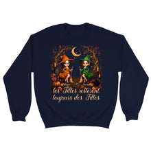 Charger l'image dans la galerie, T-Shirt Halloween Personnalisé Les Filles Resteront Toujours des Filles – Cadeau pour Meilleures Amies