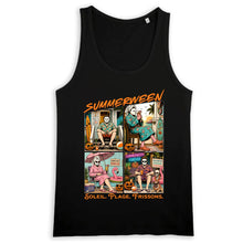 Charger l'image dans la galerie, T-Shirt Summerween Personnalisé Drôle – Vacances d'Été, Plage et Halloween Horrifique