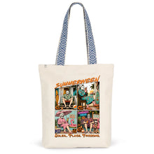 Charger l'image dans la galerie, Sac fourre-tout Summerween Personnalisé Drôle – Tote Bag Halloween, Vacances d'Été et Plage