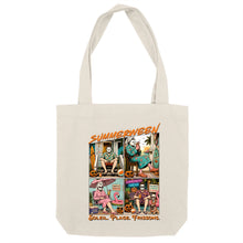 Charger l'image dans la galerie, Sac fourre-tout Summerween Personnalisé Drôle – Tote Bag Halloween, Vacances d'Été et Plage