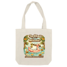 Charger l'image dans la galerie, T-Shirt Personnalisé Fantôme Cocktail Summerween avec Nom – Cadeau Famille, Halloween et Vacances d'Été