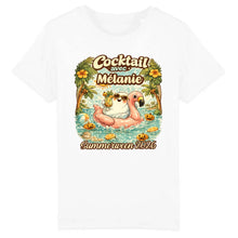Charger l'image dans la galerie, T-Shirt Personnalisé Fantôme Cocktail Summerween avec Nom – Cadeau Famille, Halloween et Vacances d'Été