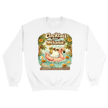 Charger l'image dans la galerie, T-Shirt Personnalisé Fantôme Cocktail Summerween avec Nom – Cadeau Famille, Halloween et Vacances d'Été