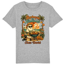 Charger l'image dans la galerie, T-Shirt Summerween Fantôme BBQ Personnalisé avec Prénom – Cadeau Famille, Halloween et Vacances d'Été