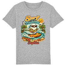 Charger l'image dans la galerie, T-Shirt Summerween Fantôme Surfeur Personnalisé avec Prénom – Cadeau Homme, Femme, Vacances à la Plage